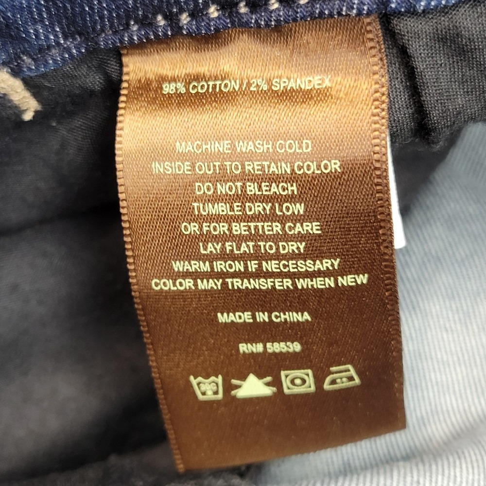 Kut from the Kloth Jeans Womens 22W Blue Denim Annie Boyfriend Streetwear Grunge - Picture 13 of 13